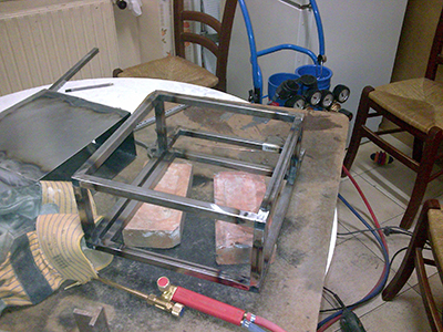 Armature du four à refusion