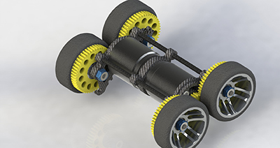 Zhonx III - Bloc moteurs - 3D
